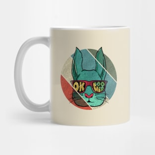 Ok Boomer Squirrel with Glasses Mug